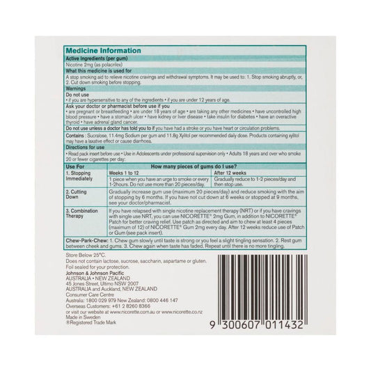 Nicorette Fresh Fruit 2mg - 210 Pack