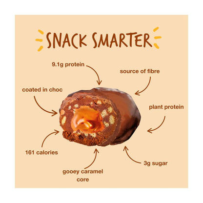 Bounce Choc Caramel Protein Ball - 40g