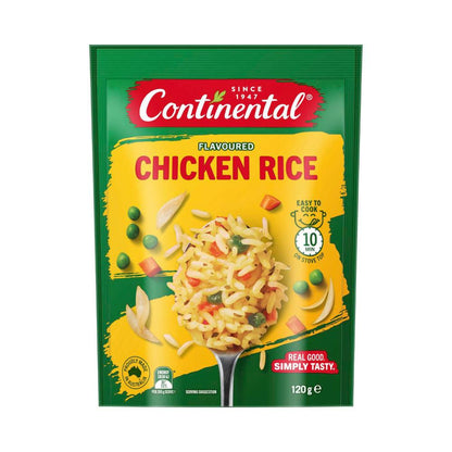 Continental Chicken Rice Serves 3 - 120g