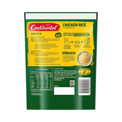 Continental Chicken Rice Serves 3 - 120g