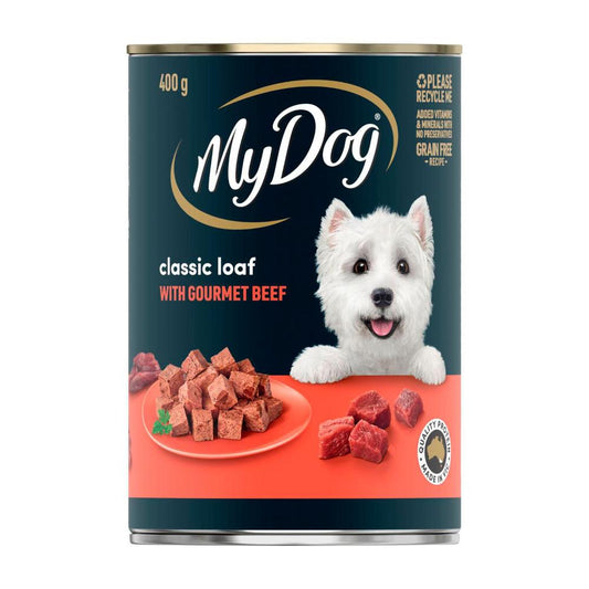 My Dog Adult Wet Dog Food Core Loaf With Gourmet Beef Can - 400g