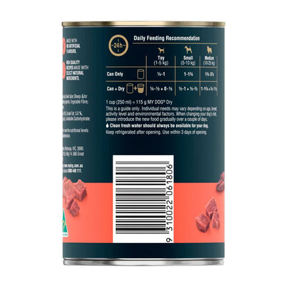 My Dog Adult Wet Dog Food Core Loaf With Gourmet Beef Can - 400g