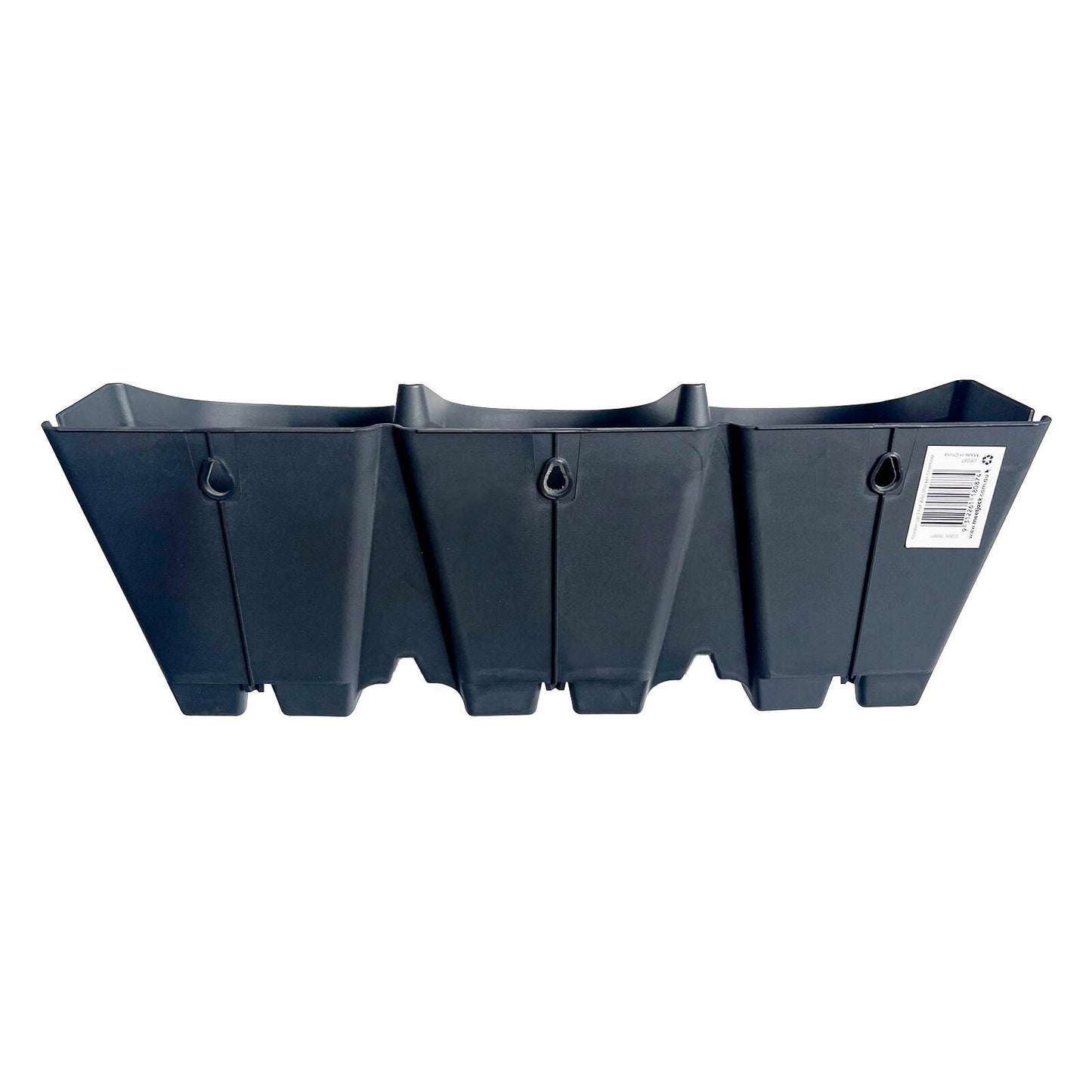 Jack Garden Up Wall Stacker - 3 Pot - Charcoal
