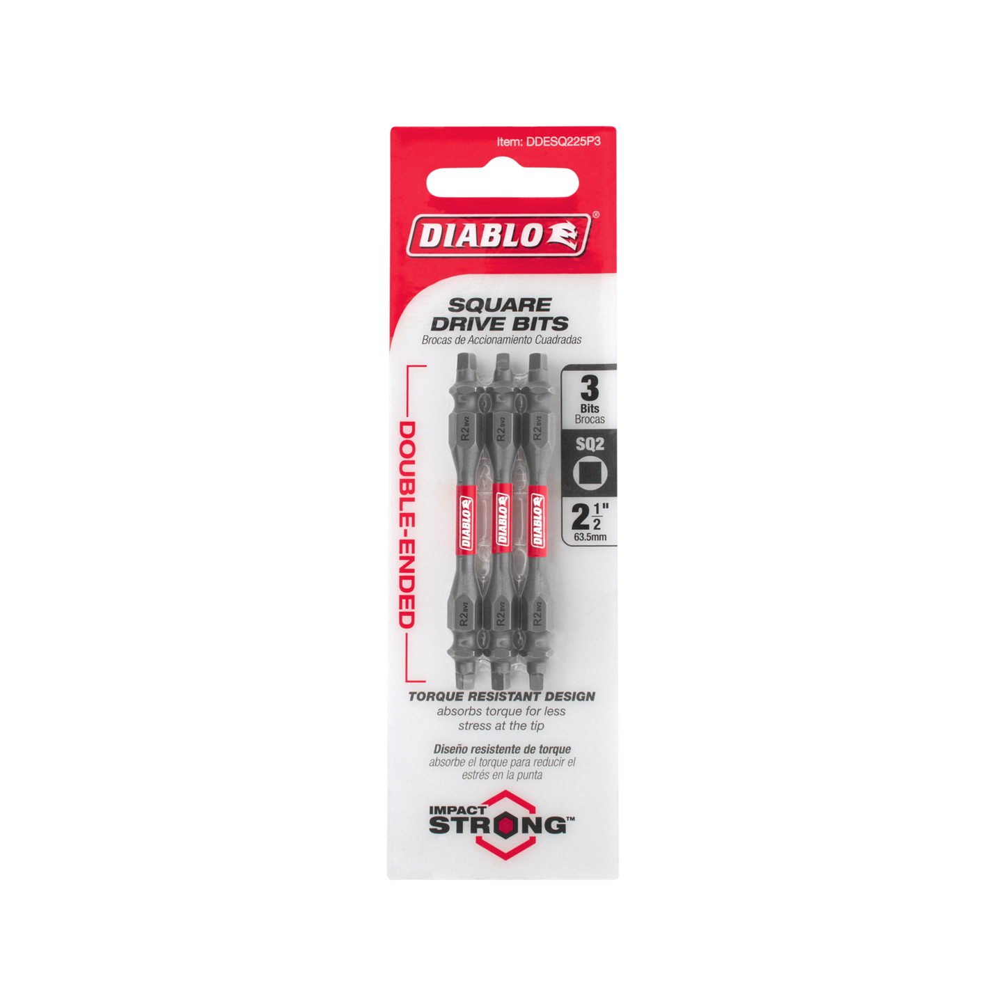 Diablo Double Ended Power Bit r2 - 50mm - 3 Pack