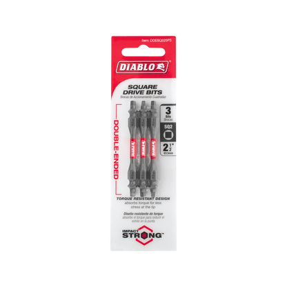 Diablo Double Ended Power Bit r2 - 50mm - 3 Pack