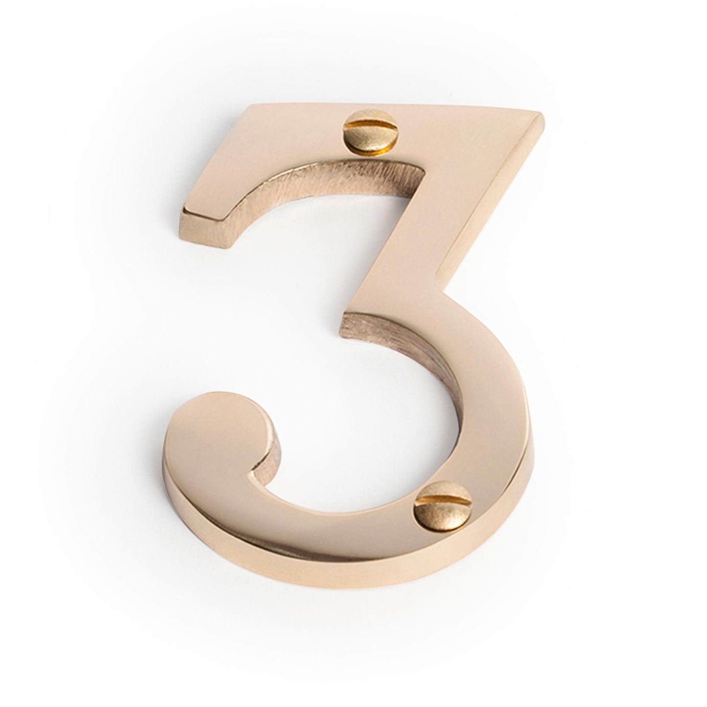 Sandleford Brass House Number 3 - 75mm