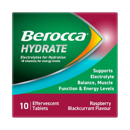 Berocca Hydrate Blackcurrant - 10 pack