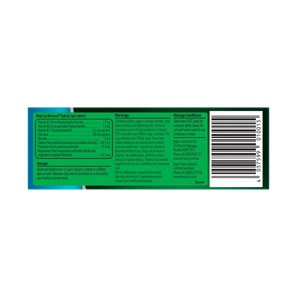 Berocca Hydrate Orange 40pk - 40PACK