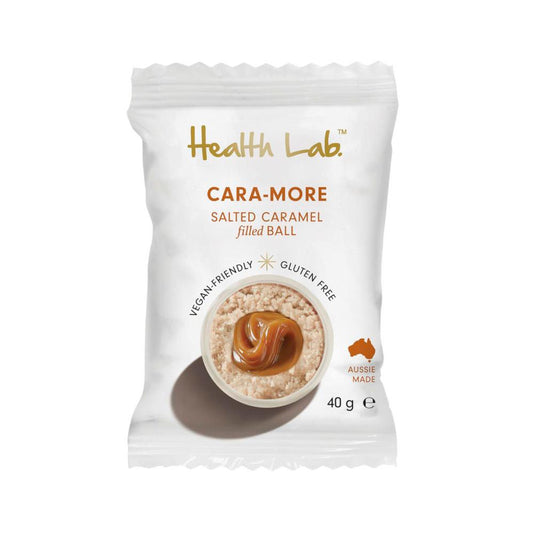 Health Lab Cara-more Salted Caramel Filled Ball - 40g