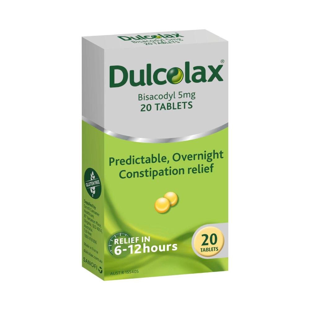 Dulcolax 5mg - 20 pack