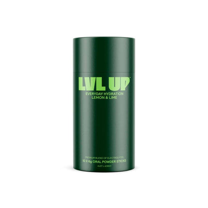 Lvl Up Everday Hydration Lemon Lime 10pk - 10PACK