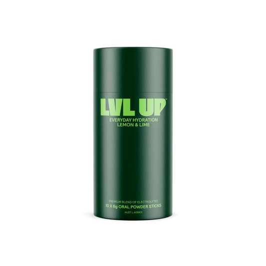 Lvl Up Everday Hydration Lemon Lime 10pk - 10PACK