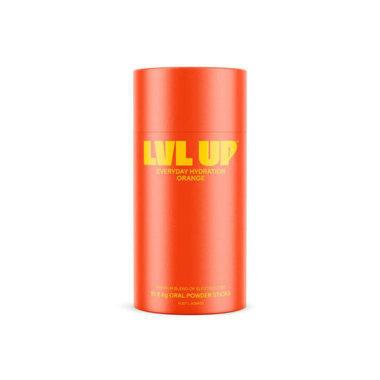 Lvl Up Everday Hydration Orange 10pk - 10PACK