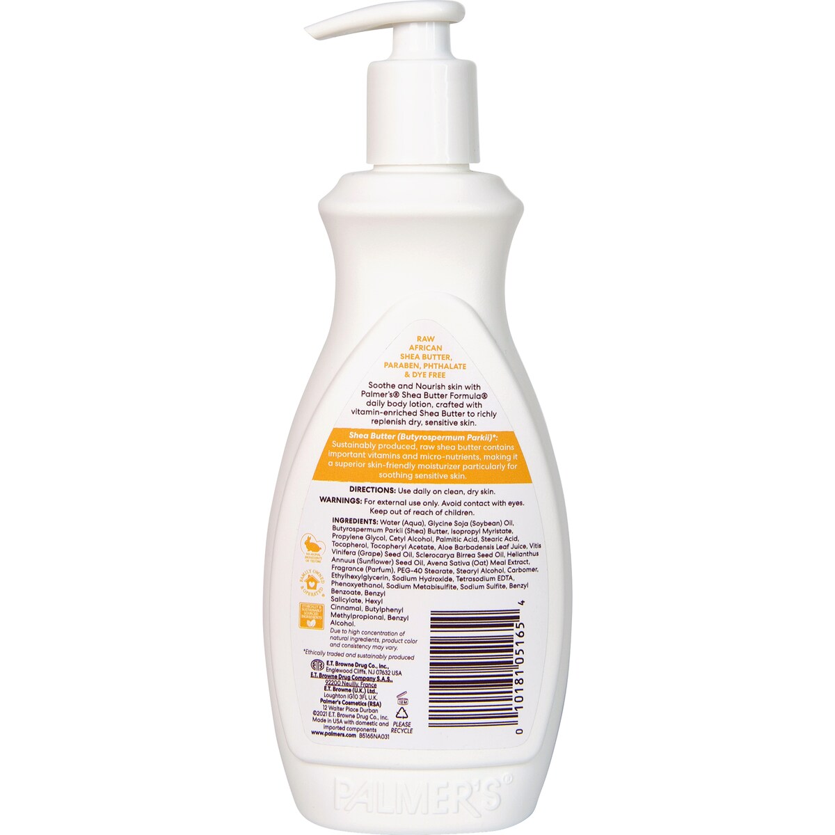 Palmers Shea Formula Raw Shea Body Lotion 400ml