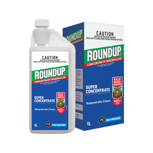 Roundup Weedkiller Super Concentrate - 1L