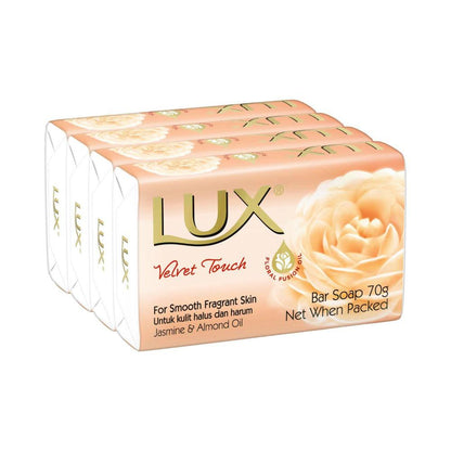 Lux Bar Soap Velvet Touch 4x70g - 280g