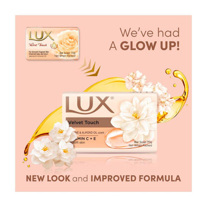 Lux Bar Soap Velvet Touch 4x70g - 280g