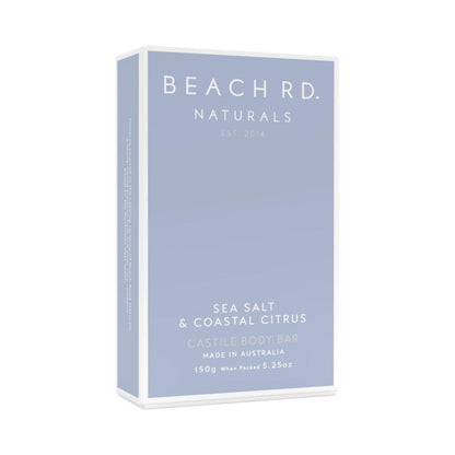 Beach Rd Naturals Body Bar Sea Salt & Coastal Citrus - 150g
