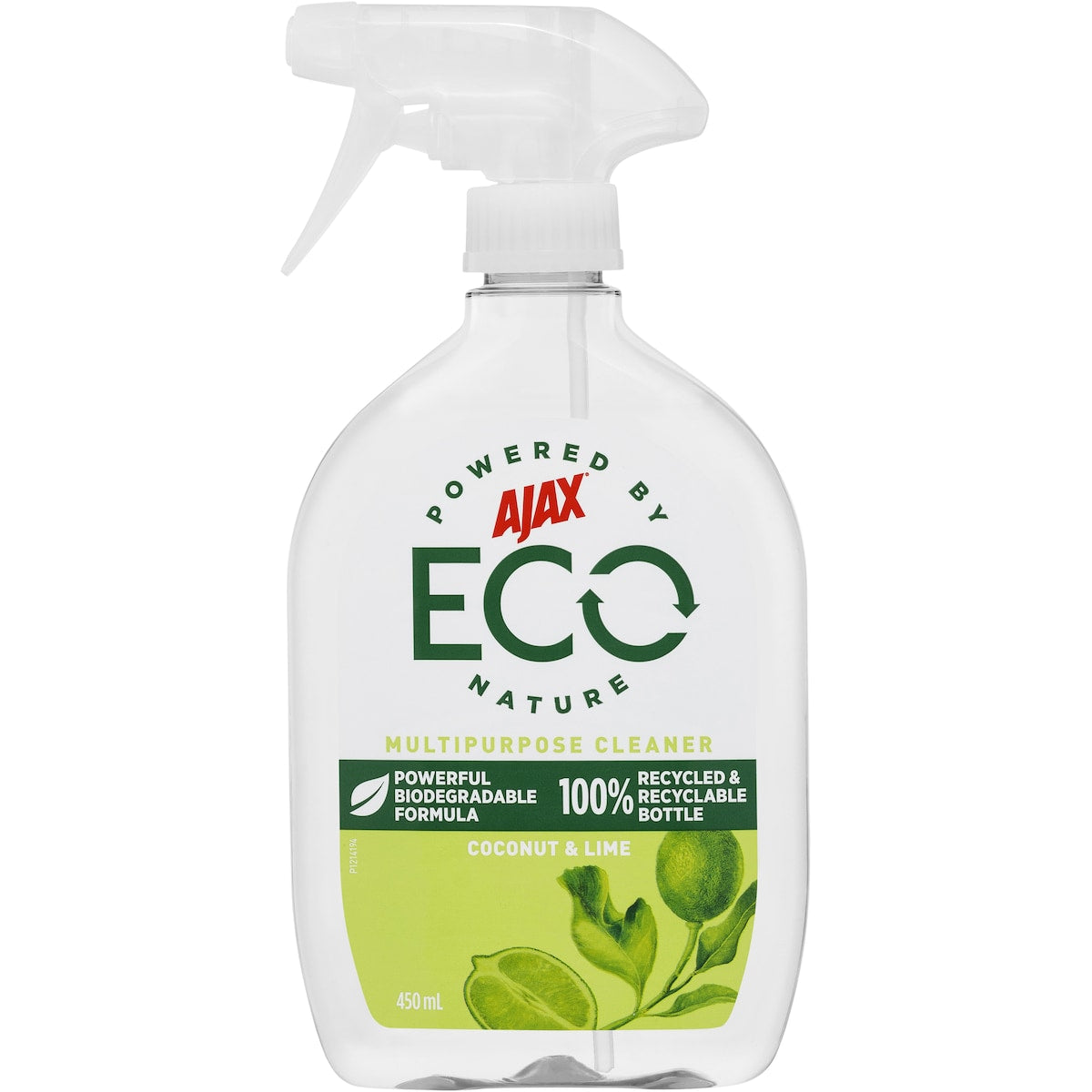 Ajax Eco Multipurpose Cleaner Coconut & Lime 450mL