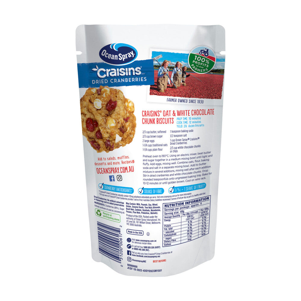 Ocean Spray Original Craisins - 150 GRAM