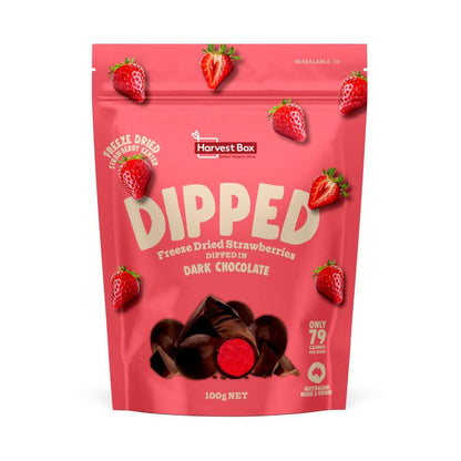 Harvest Box Freeze Dried Dipped Strawberry - 100g