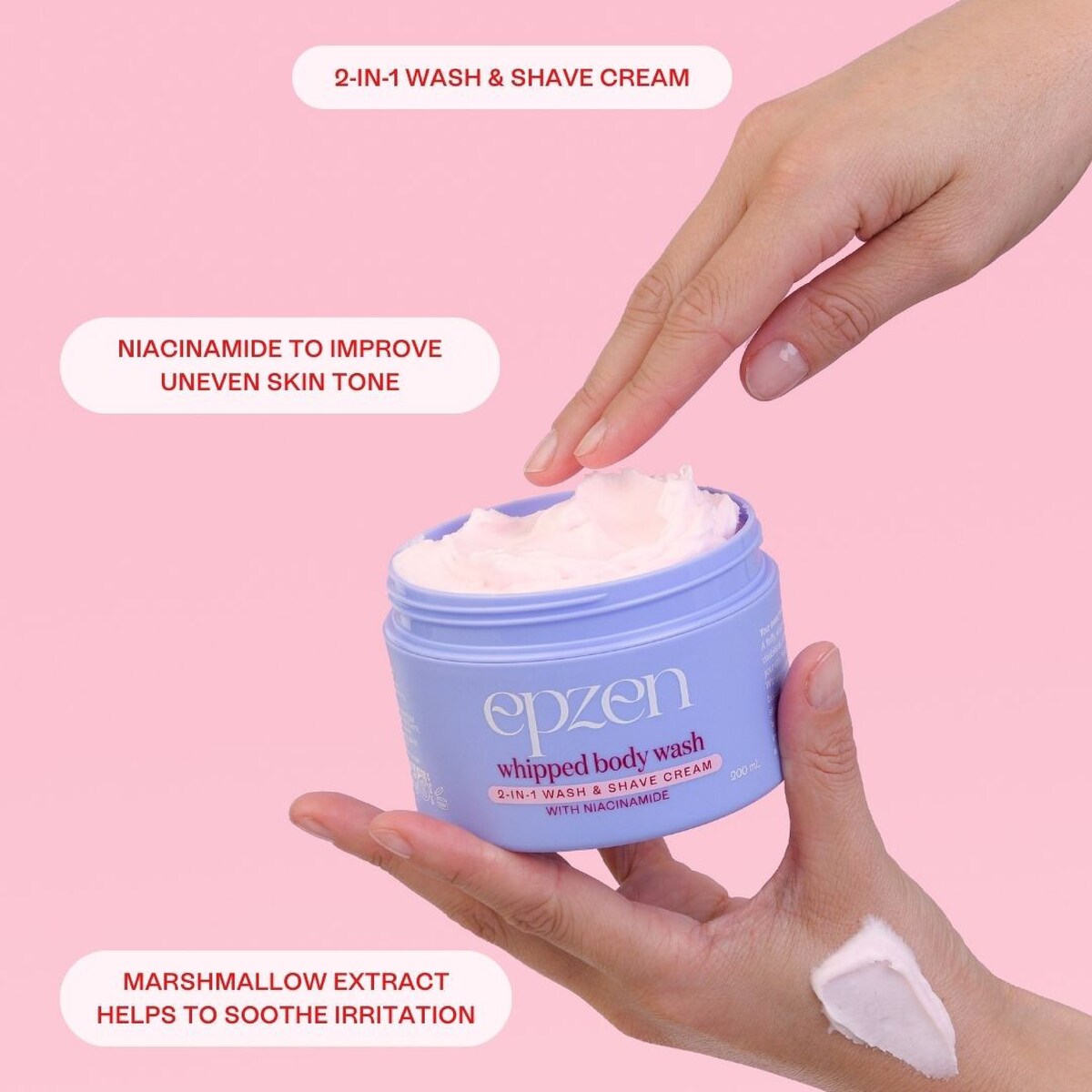 Epzen Whipped Body Wash 200ml