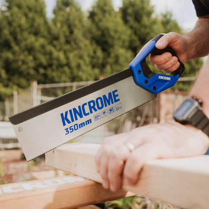 Kincrome 350mm Tenon Saw - SK5 Steel - Ergonomic Handle - 12TPI