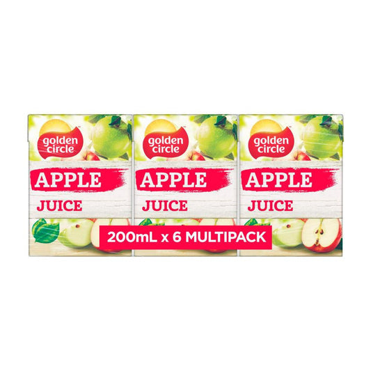 Golden Cire Juice Tetra Apple Fruit 6 Pack - 200mL