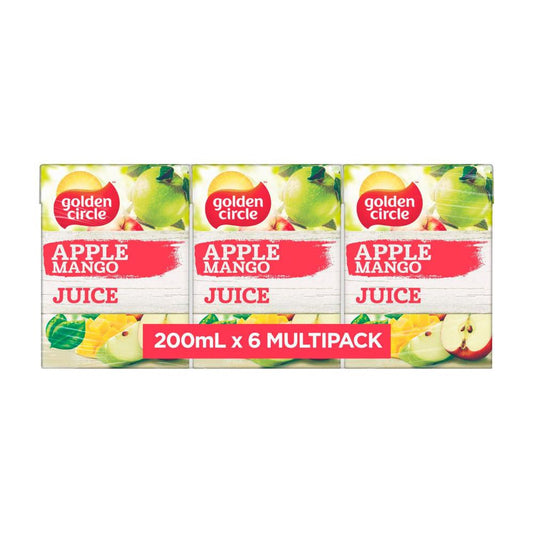 Golden Cire Juice Tetra Apple Mango 6 Pack - 200mL