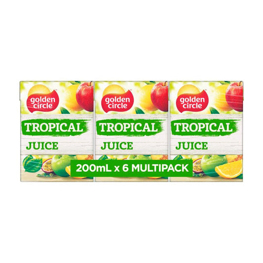 Golden Cire Juice Tetra Tropical 6 Pack - 200mL