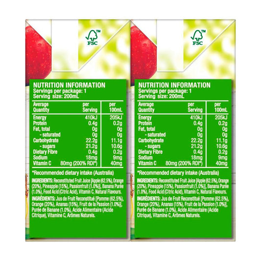 Golden Cire Juice Tetra Tropical 6 Pack - 200mL