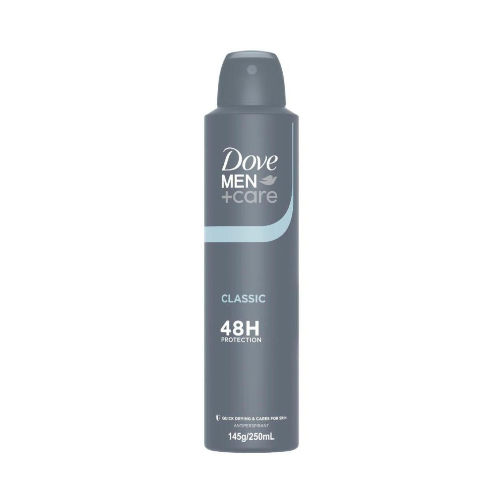 Dove Men+ Care Classic Antiperspirant Aerosol Deodorant - 250mL