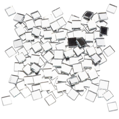 Mandala Art Mini Mirror Mosaic Glass Tiles 10mm Glass Easy To Use