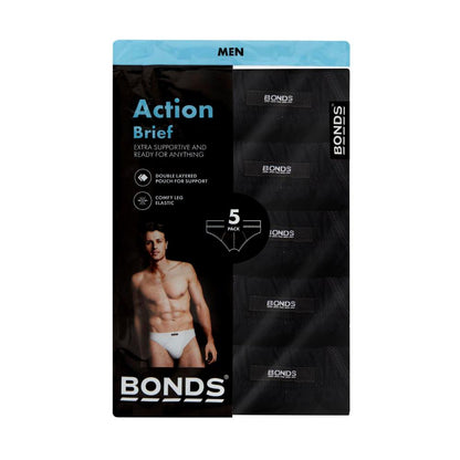 Bonds Men's Brief Size XL - 5 PACK