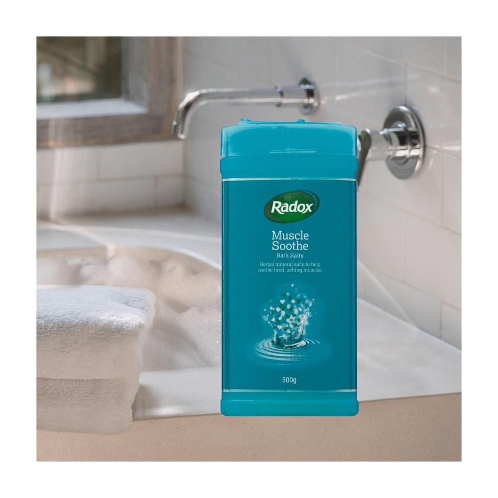 Radox Mineral Herbal Bath Salts Muscle Soak - 500g