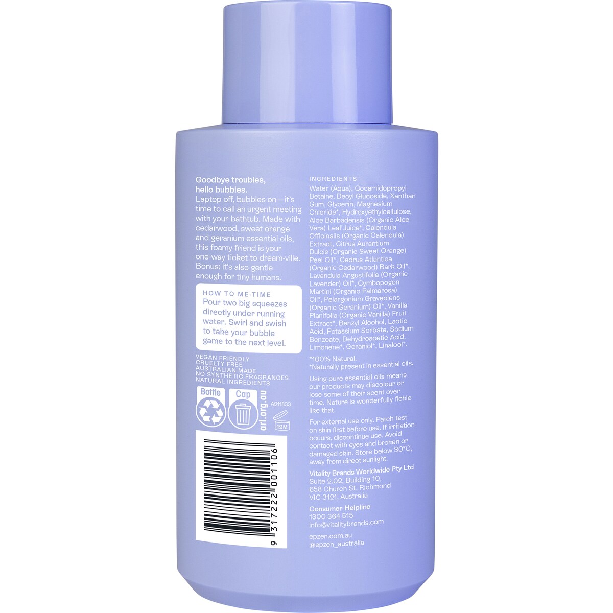 Epzen Dream Bubble Bath 500ml