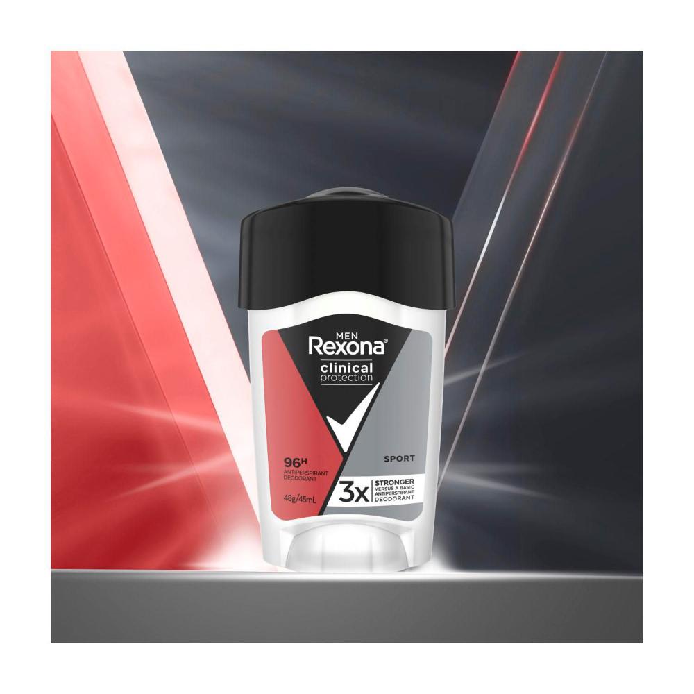 Rexona Men Deodorant 96hr Clinical Cream Sport - 45mL