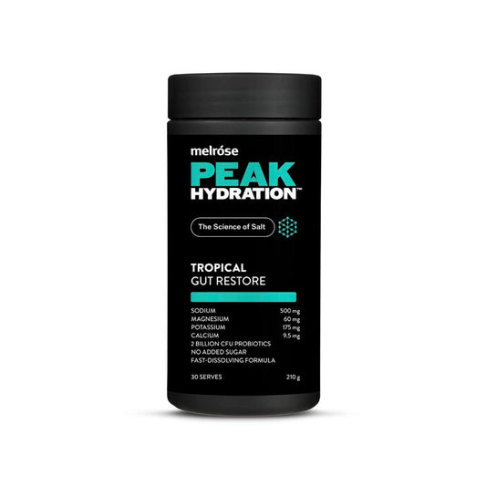 Melrose Peak Hydration Gut Restore Tropical - 210g