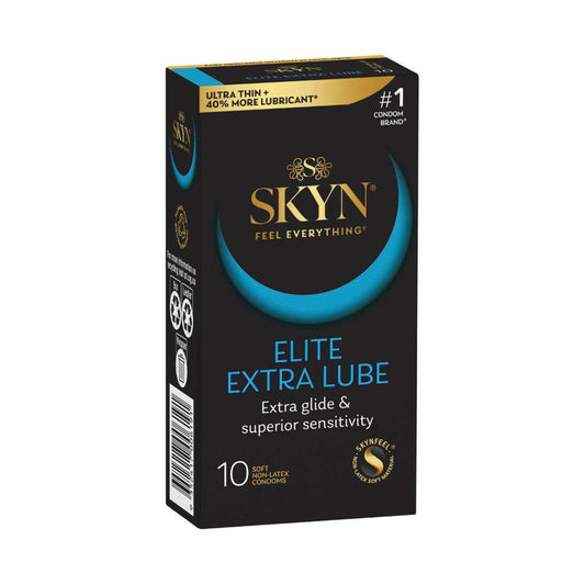 SKYN Elite Extra Lube Condoms - 10 Pack