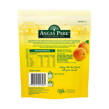 Angas Park Soft & Juicy Mediterranean Apricots - 225g