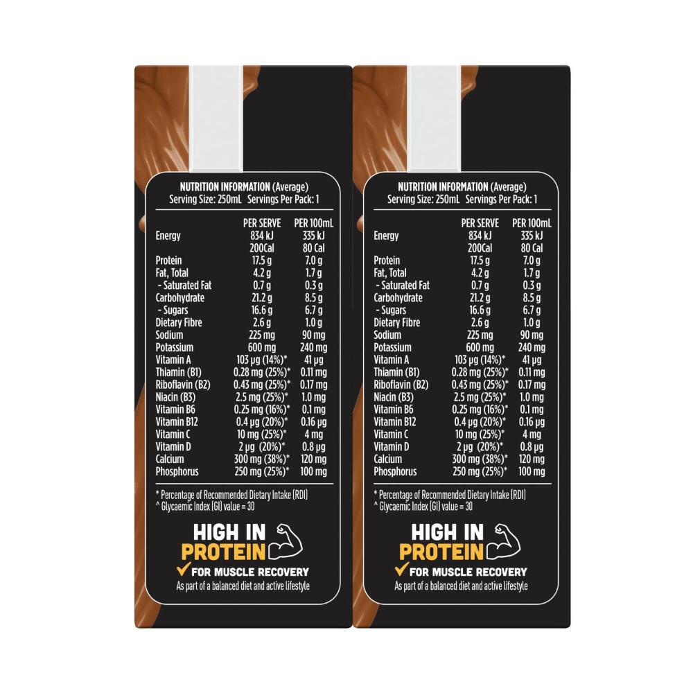 Sanitarium Up&go Protein Energize Choc 6x250ml - 1.5L