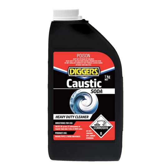 Diggers Caustic Soda - 1kg