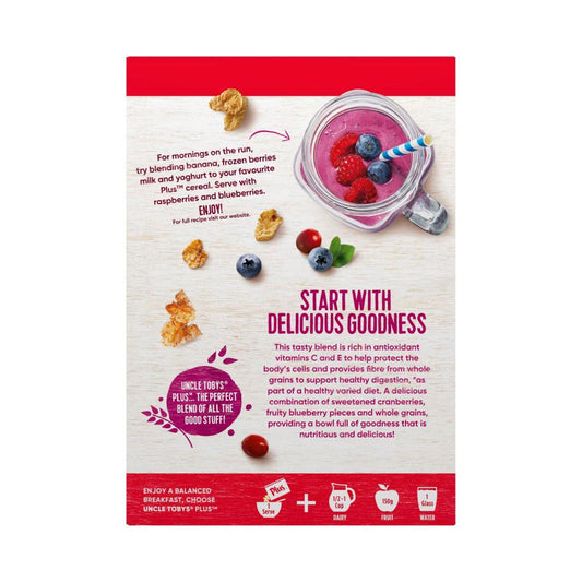 Une Tobys Plus Antioxidant Cereal - 435g
