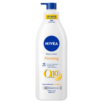 Nivea Q10 Plus Firming Body Lotion With Vitamin C & 72hr Moisture 400ml