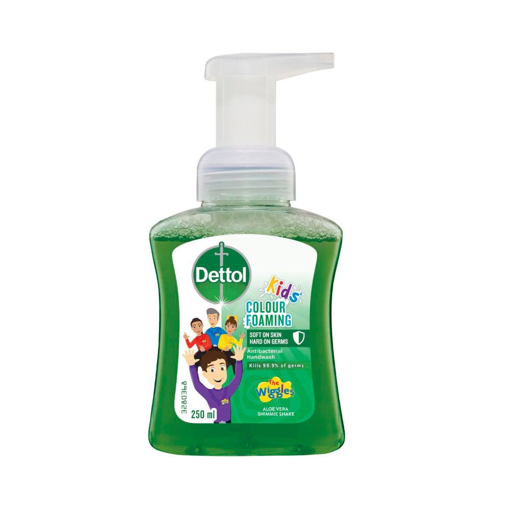 Dettol Kids Colour Foaming Hand Wash Aloe Vera - 250mL