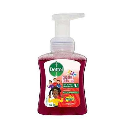 Dettol Kids Colour Foaming Hand Wash Berry - 250mL