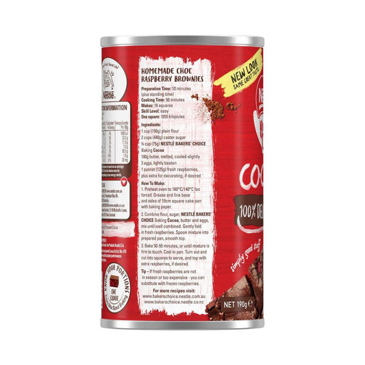 Nestle Bakers' Choice Baking Cocoa - 190g