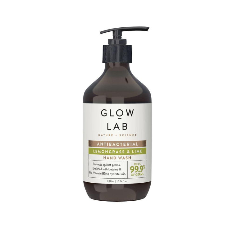 Glow Lab Hand Wash Antibacterial Lemongrass & Lime - 300mL