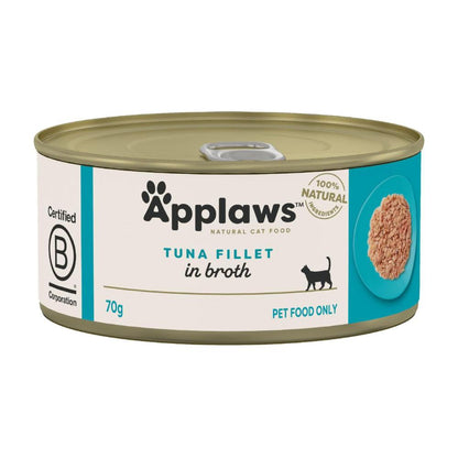 Applaws Tuna Fillet Canned Cat Food - 70g