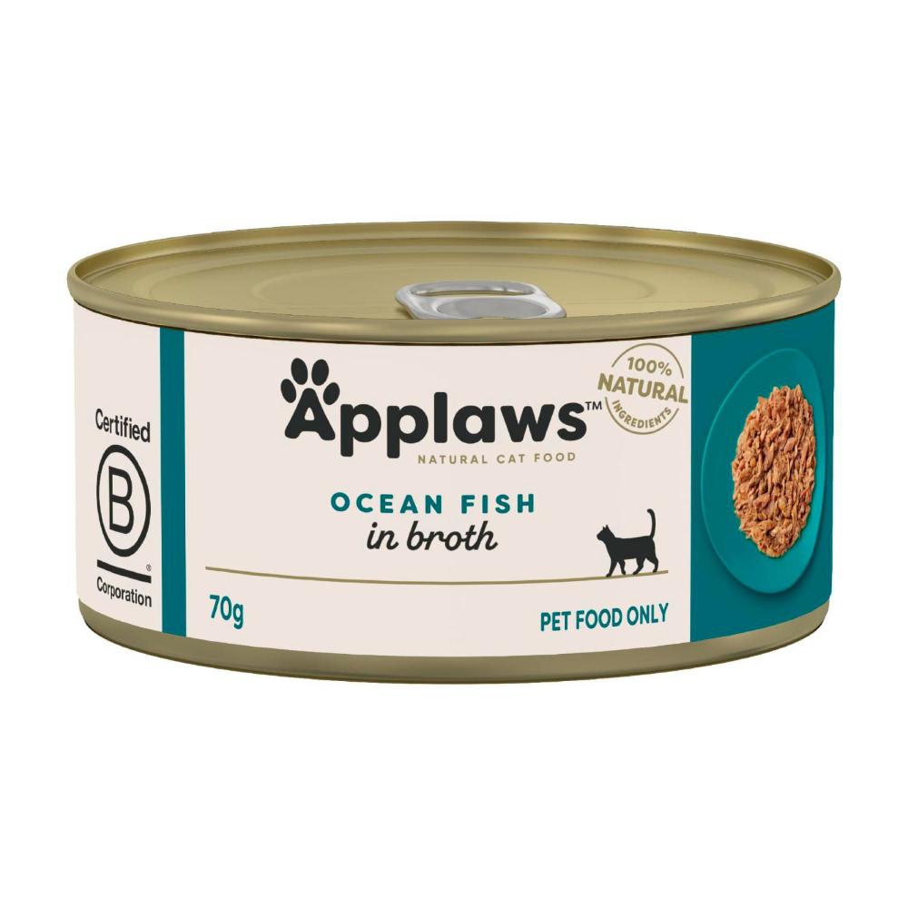 Applaws Tin Cat Food Ocean Fish - 70g